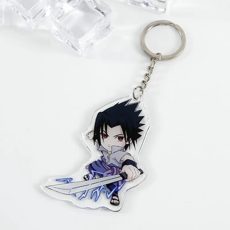 

Uzumaki Naruto Keychain PVC Kurama/Haruno Sakura /Uchiha Itachi Pendant Keyrings Bags Car Key Chain Jewelry llaveros Gift