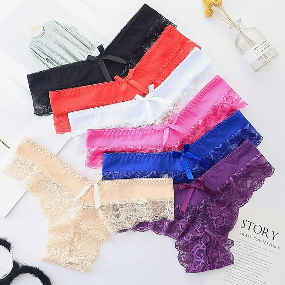 Новые кружевные трусики для женщин бесшовные трусы комплект нижнего белья