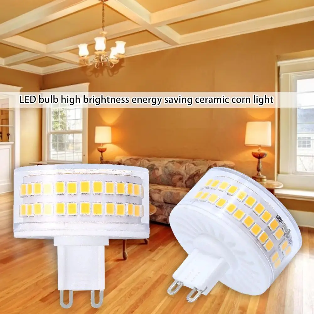 

High Brightness G9 LED Corn Light 220V-240V 10W SMD 2835 Energy Saving LED Light Bulb Ceramic Corn Lamp Bulb Warm / Cold White
