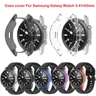 ТПУ чехол для часов Samsung Galaxy Watch3 3 41 45 мм чехол умный Браслет защитная рамка Корпус Замена ударопрочный прозрачный чехол