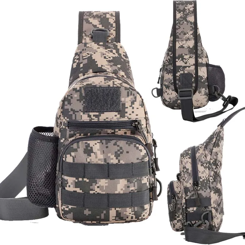 

Военная Тактическая Сумка-слинг для мужчин, уличная походная сумка на плечо для кемпинга, армейский рюкзак для охоты, рыбалки, треккинга, на ...