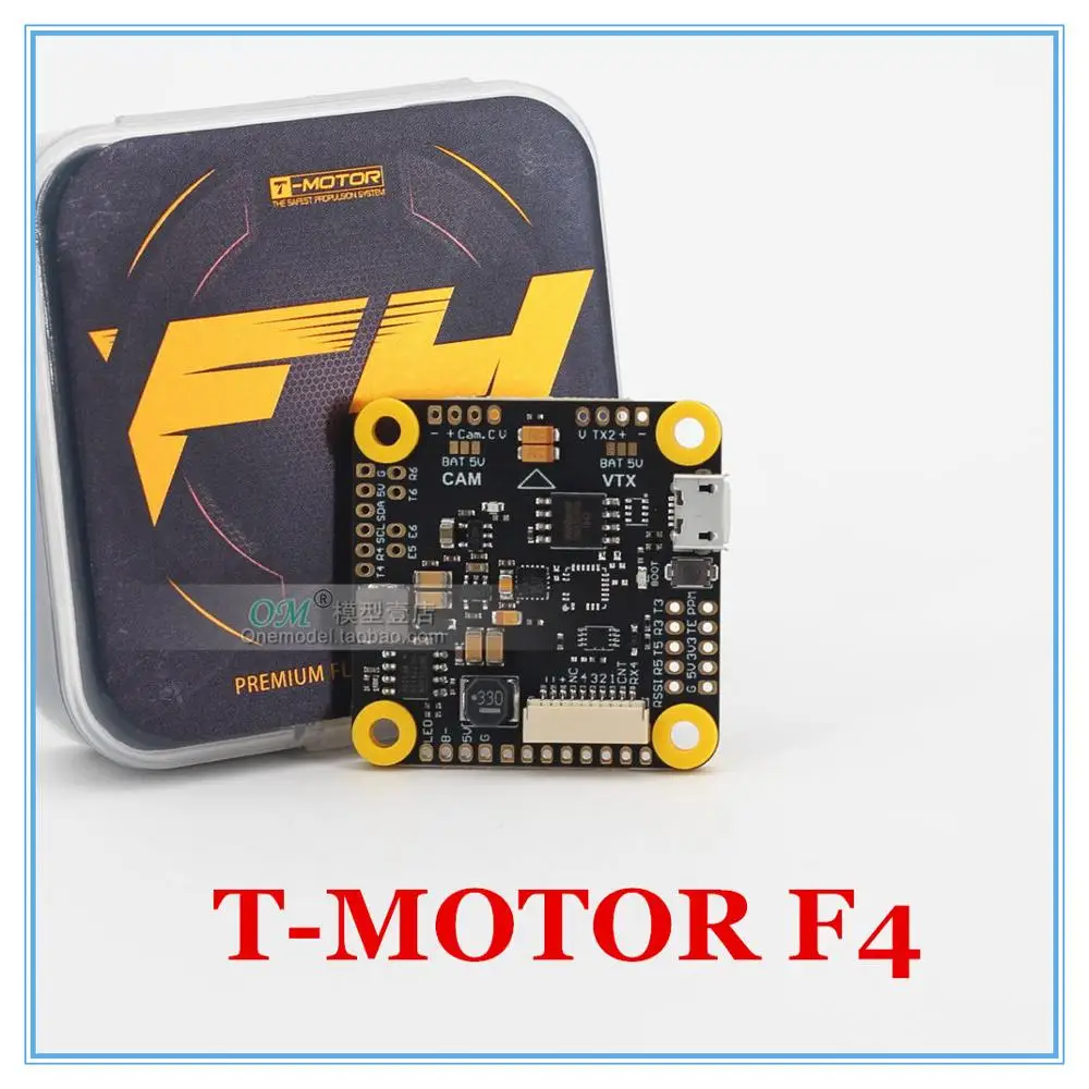 Новый Полетный контроллер T MOTOR F4 Motor Premium Flight controller AIO OSD 5V BEC поддержка TBS Nano