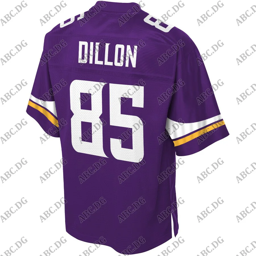 

Men Women Kid Youth Minnesota Rashod Hill Pro Line Purple Team Color Player Jersey