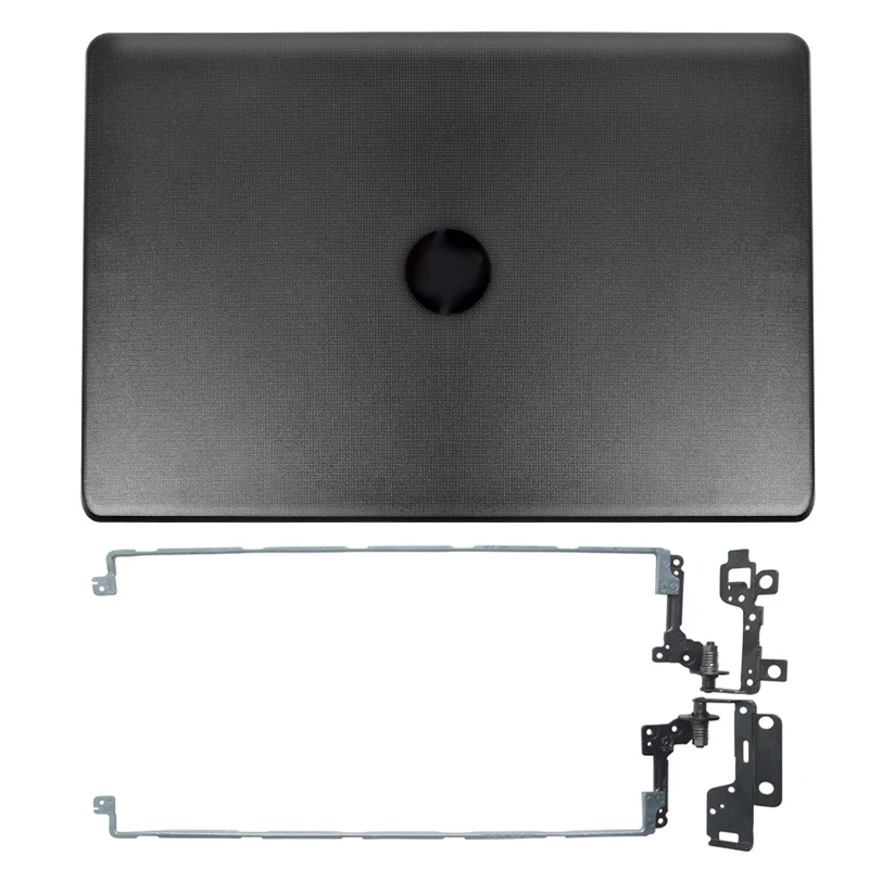 Black and Hinges Ноутбук lcd задняя крышка/ЖК Петли для hp 17-BS 17-AK 17-BR серии 933293-001 926527-001 933298-001 926490-001 926482-001-001 - Цвет: Black and Hinges