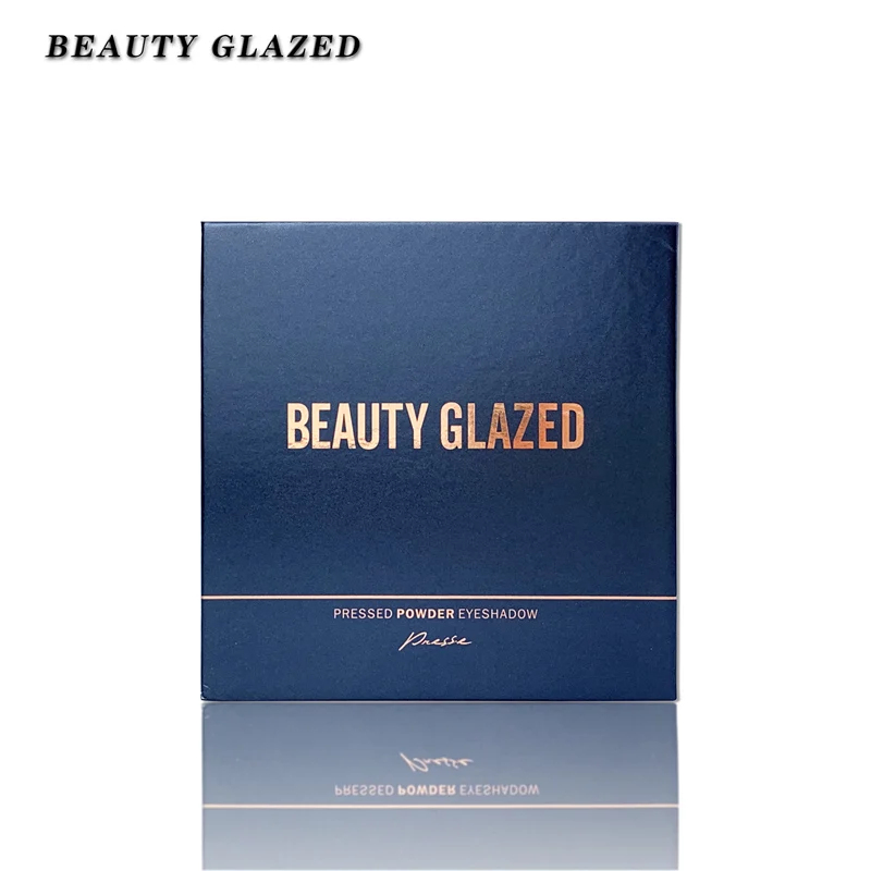 Палетка теней для век Beauty Glazed матовые алмазные блески спиральные бронзовые тени