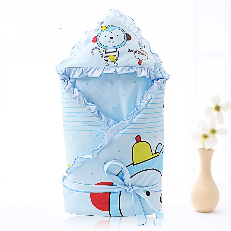 Зимний теплый хлопковый спальный мешок конверт для новорожденных|Одеяла и