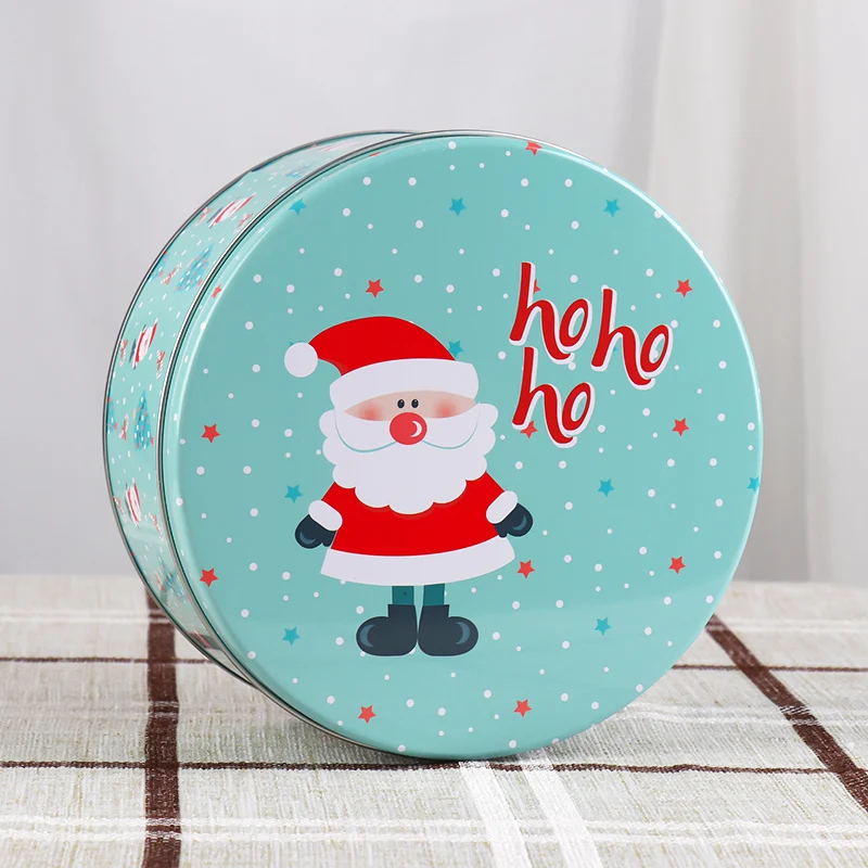 Новая модная коробка для печенья на заказ упаковки Sugarake жестяная круглые большие