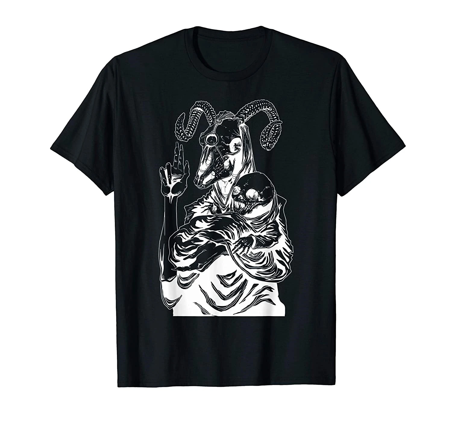 Богомет священный с козой мальчика сатана Люцифер | Мужская одежда