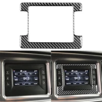 80 hot sales navigation panel sticker dazzling self adhesive carbon fiber waterproof navigation panel sticker for dodge chal