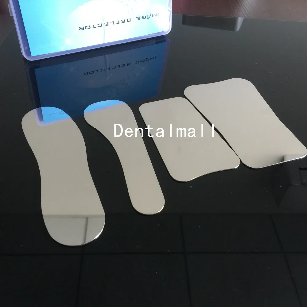 4 шт./кор. стоматологическая клиника из нержавеющей стали фото зеркала