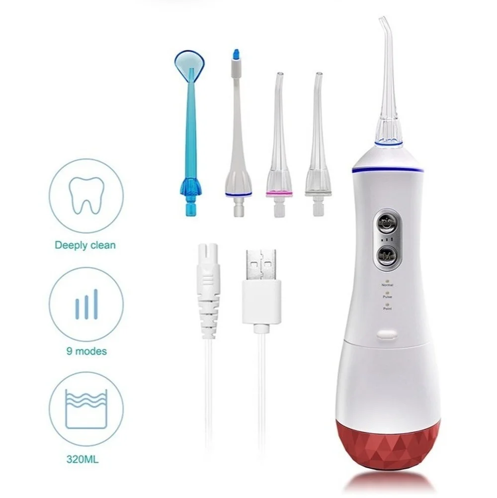 

The New Wreless Dental Washer Floss Portable Oral Care 320ml Customization Toothbrush Sterilizer