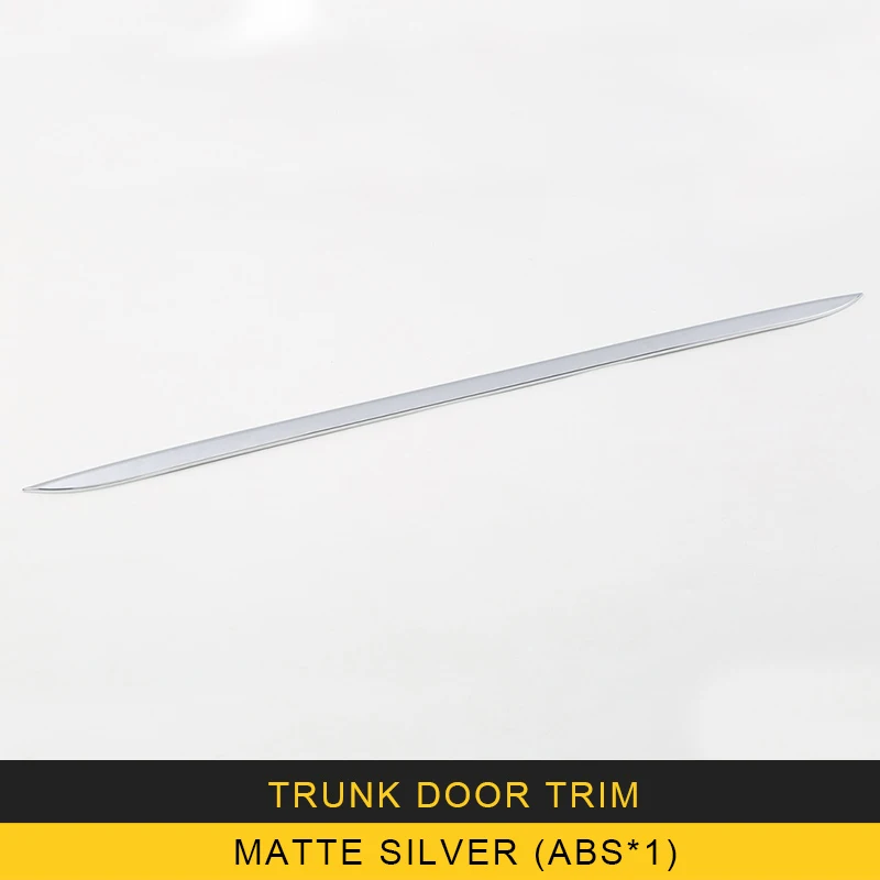 Автомобильный Стайлинг обшивка багажной двери отделка задней наклейки крышки