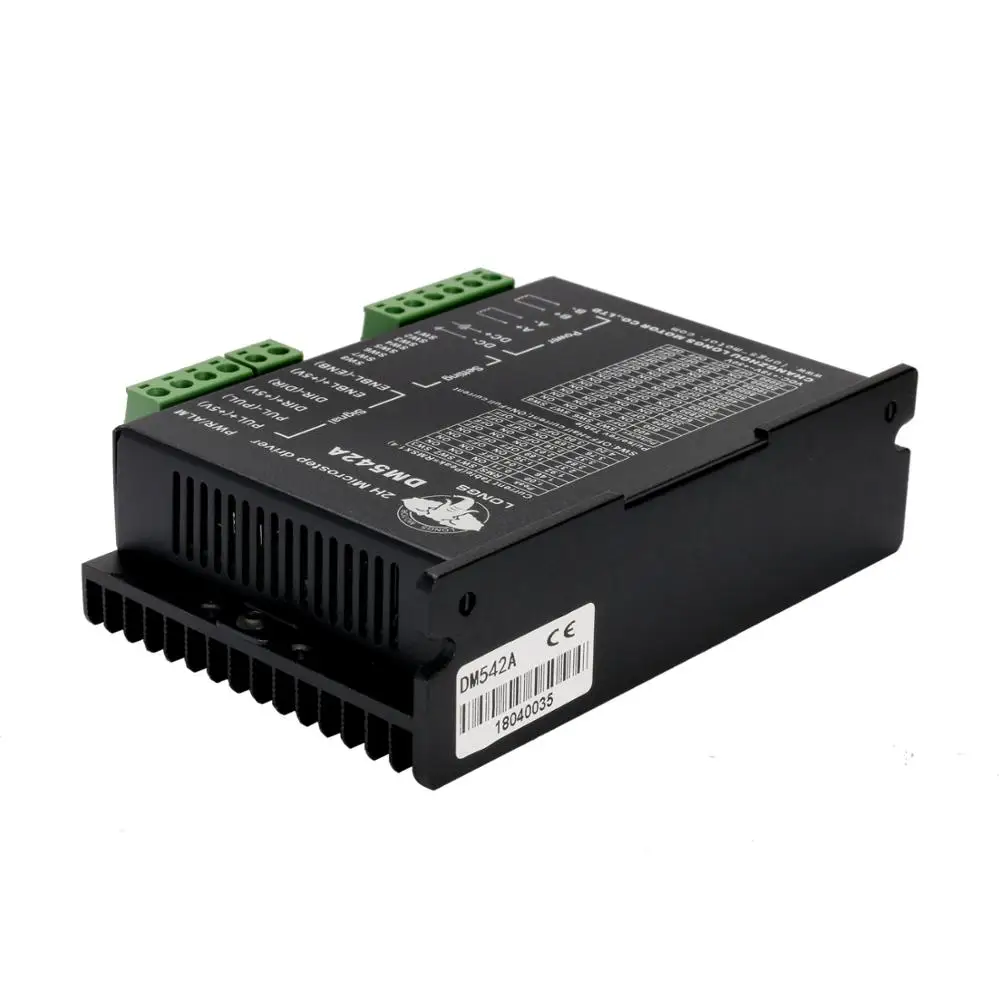 3-осевой Драйвер шагового двигателя DM542A peak4.2A 128 micsteps для Nema 17 23 и поломки DB25 LONGS |