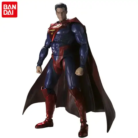 Оригинальный Bandai S.H. Фигурка героя из фильма «Лига несправедливости» фигурка Супермена декоративная коллекционная игрушка подарок на день ...