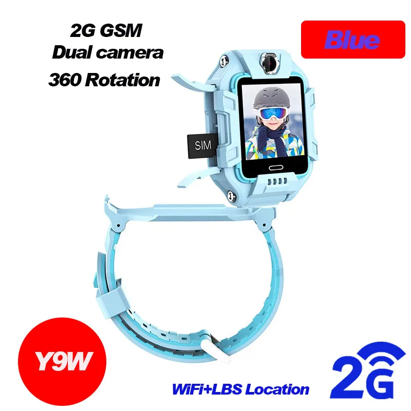 

696 Y99 Children Smart Watch 4G Kids GPS Position Safety Wristband Dual cameras Video Call Bracelet Sports Waterproof Kids Watch