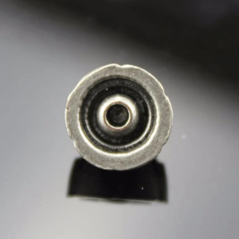 Синие бирюзовые искусственные драгоценные камни заклепки в форме гриба