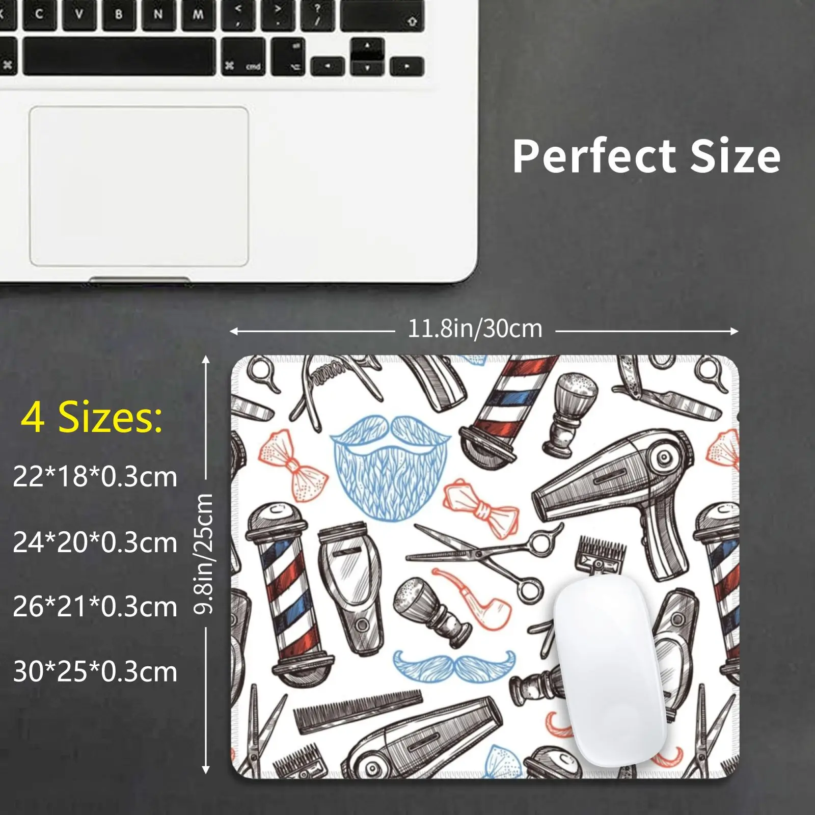 

Парикмахерская для мужчин, инструменты для парикмахерской, с принтом «сделай сам», Парикмахерская