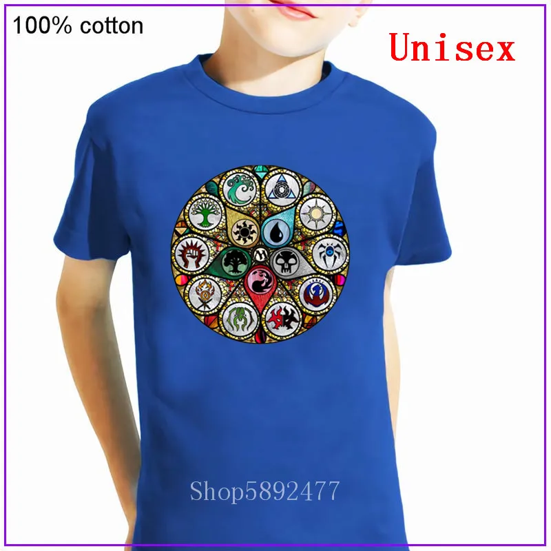 Детская футболка уличная одежда для мальчиков и девочек крутая летняя MTG с