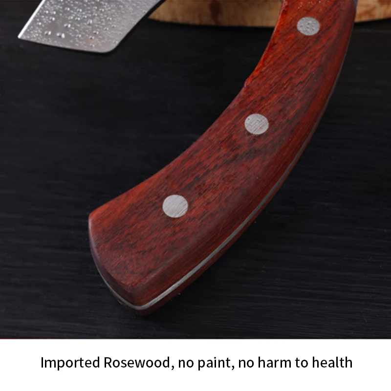 Новые кухонные ножи 7CR17 кованый китайский мясницкий нож из нержавеющей стали 8
