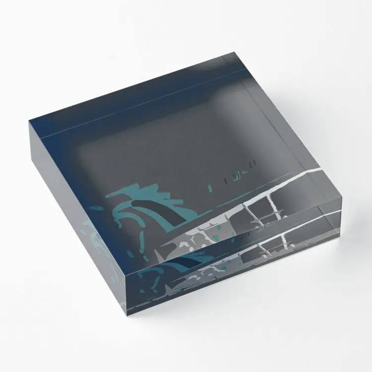 Kentucky Route Zero Equus масла акриловые блоки печать семья чистые украшения штамповка