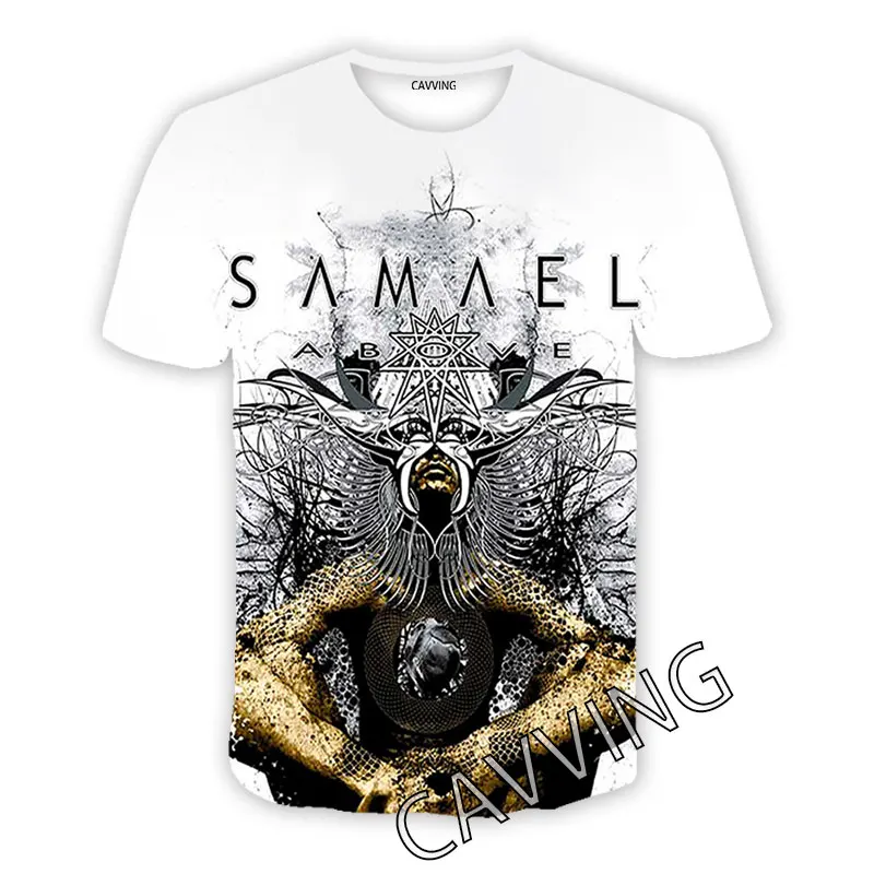 Футболка с принтом Samael Band |