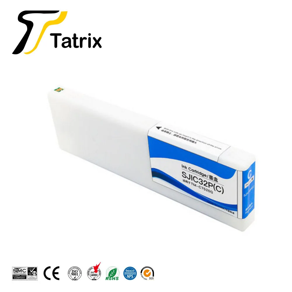 Tatrix 300 мл/уп. для Epson SJIC32P совместимый чернильный картридж с пигментными чернилами