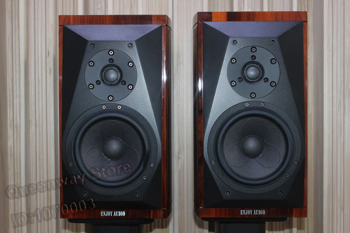 Золото 6S 6,5 дюймов Hi-End книжная полка динамик/громкоговоритель Scan-Speak 6640/7140 твитер+ 18WU/8741 СЧ-бас DIY