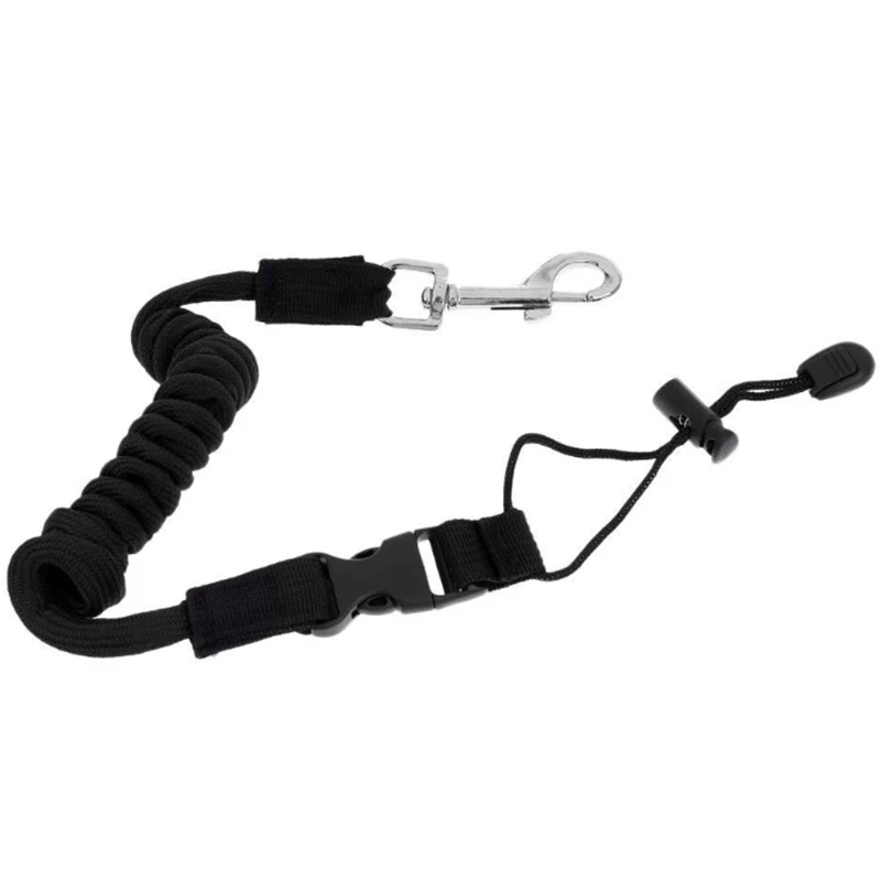 

ELOS-1Pcs Ran Color g Boat Elastic Paddle Leash Kayak Accessories Kayak Canoe Safety Fishing Rod Accessories
