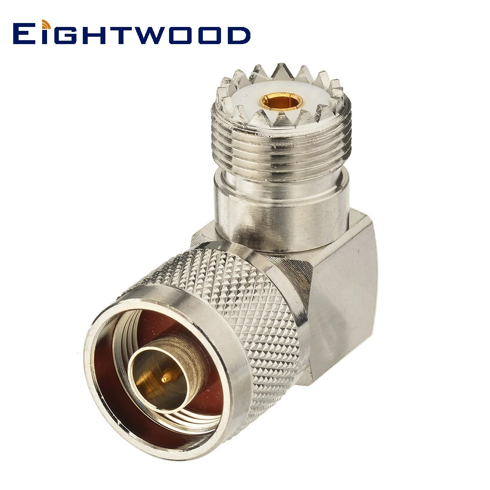 Eightwood 5 шт. N в UHF Автомобильная радиоантенна радиочастотный коаксиальный адаптер