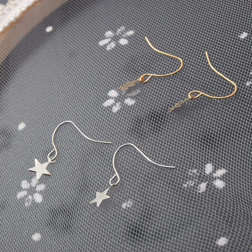 Европейские минималистичные простые серьги с изображением дикой геометрической