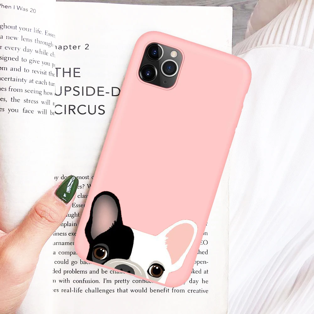 Чехол для телефона iPhone 11 Pro XS Max XR X 8 7 6 6S Plus Роскошная мягкая задняя крышка из ТПУ