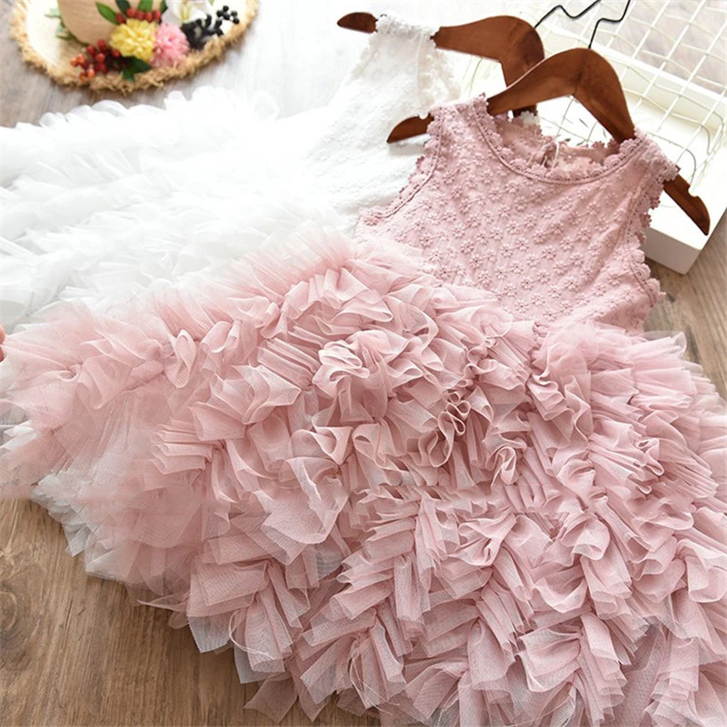 Menoea/костюм для дня рождения Новое поступление Платье принцессы девочек Милые