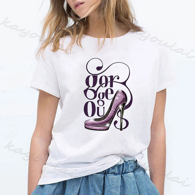 Девушка Мощность не недооценивать Me/Модная иллюстрация печатных футболка