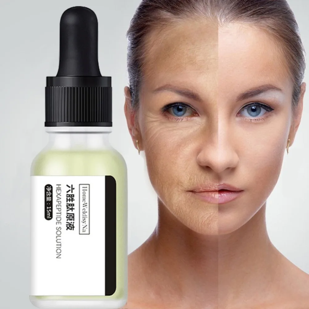 Hexapeptide Сыворотка увлажняющая удаляет морщины осветляет тонкие линии укрепляя