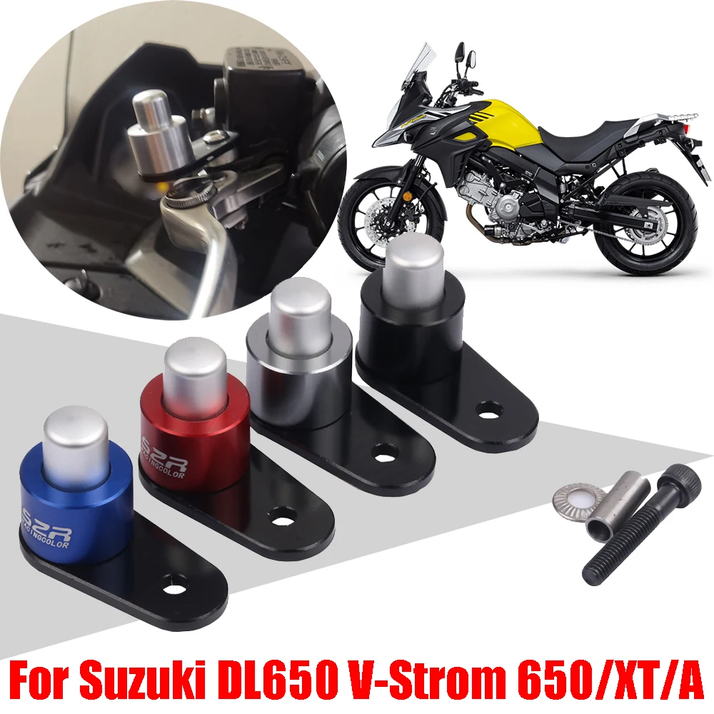 Palanca de freno para motocicleta Suzuki, accesorio con rampa de pendiente, parada de estacionamiento, bloqueo auxiliar, para DL650 v-strom 650 650XT VStrom DL 650