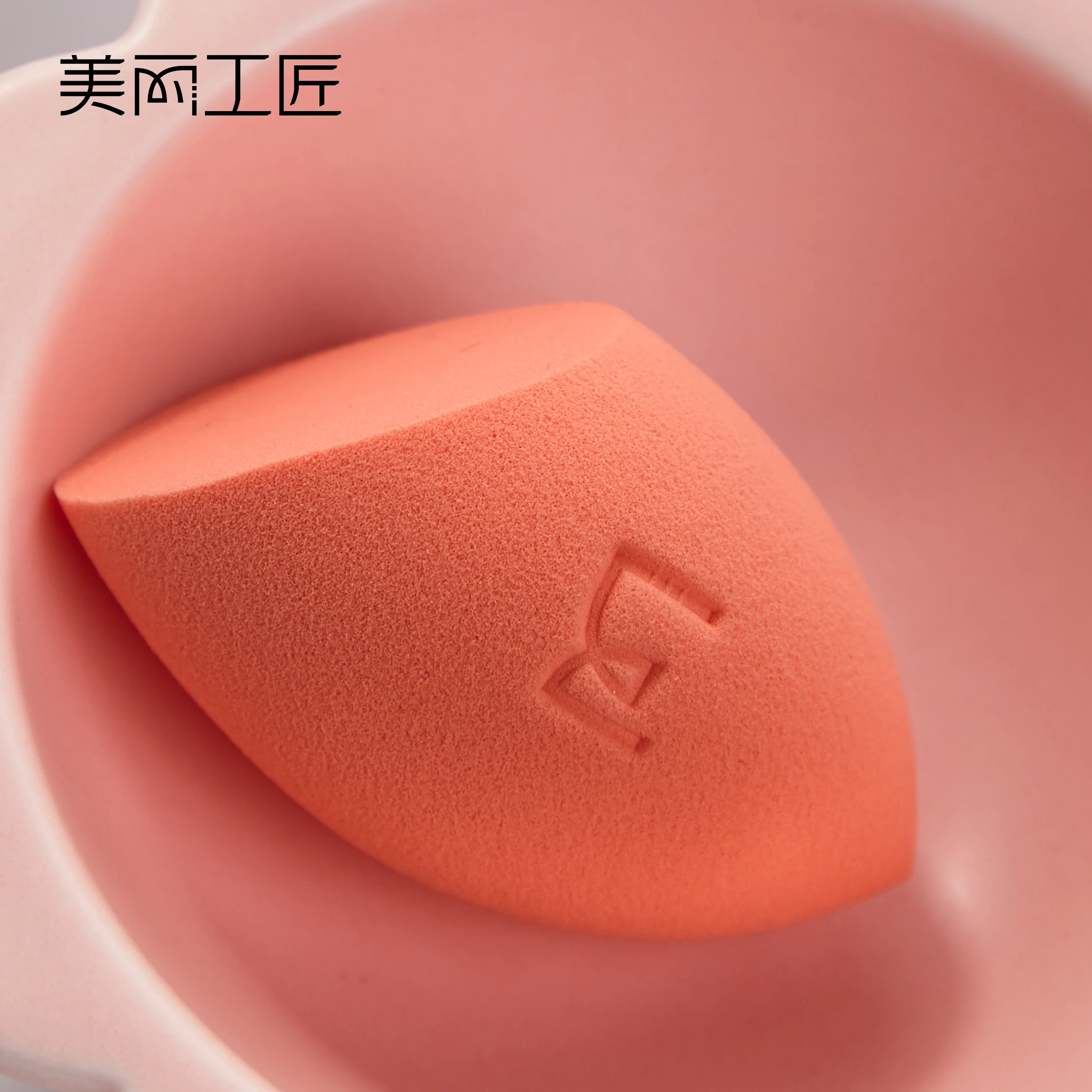 Красота яйца не едят порошок скошенный ящик для хранения кушон макияжа слоеная