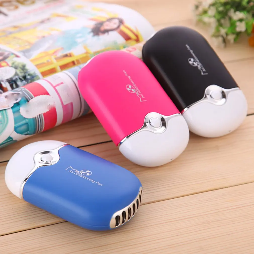 

USB Mini Fan Air Conditioning Blower Quick Dryer For Eyelash Extension & Nail Polish Rechargeable Quick Dry Pocket Cooling Fan