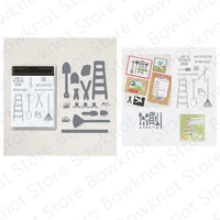home garden metal cutting dies and clear stamps for diy scrapbooking decor embossing template greeting card handmade 2022 new