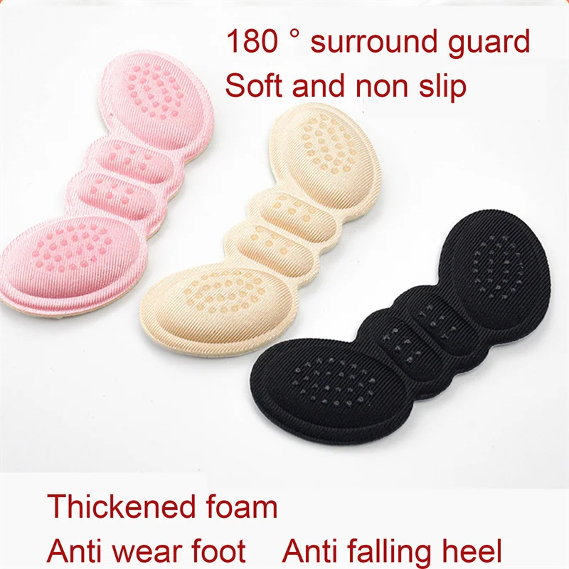 

Women Insoles for Shoes High Heel Pad Adjust Size Adhesive Heels Pads Liner Grips Protector Sticker Pain Relief Foot Care Insert