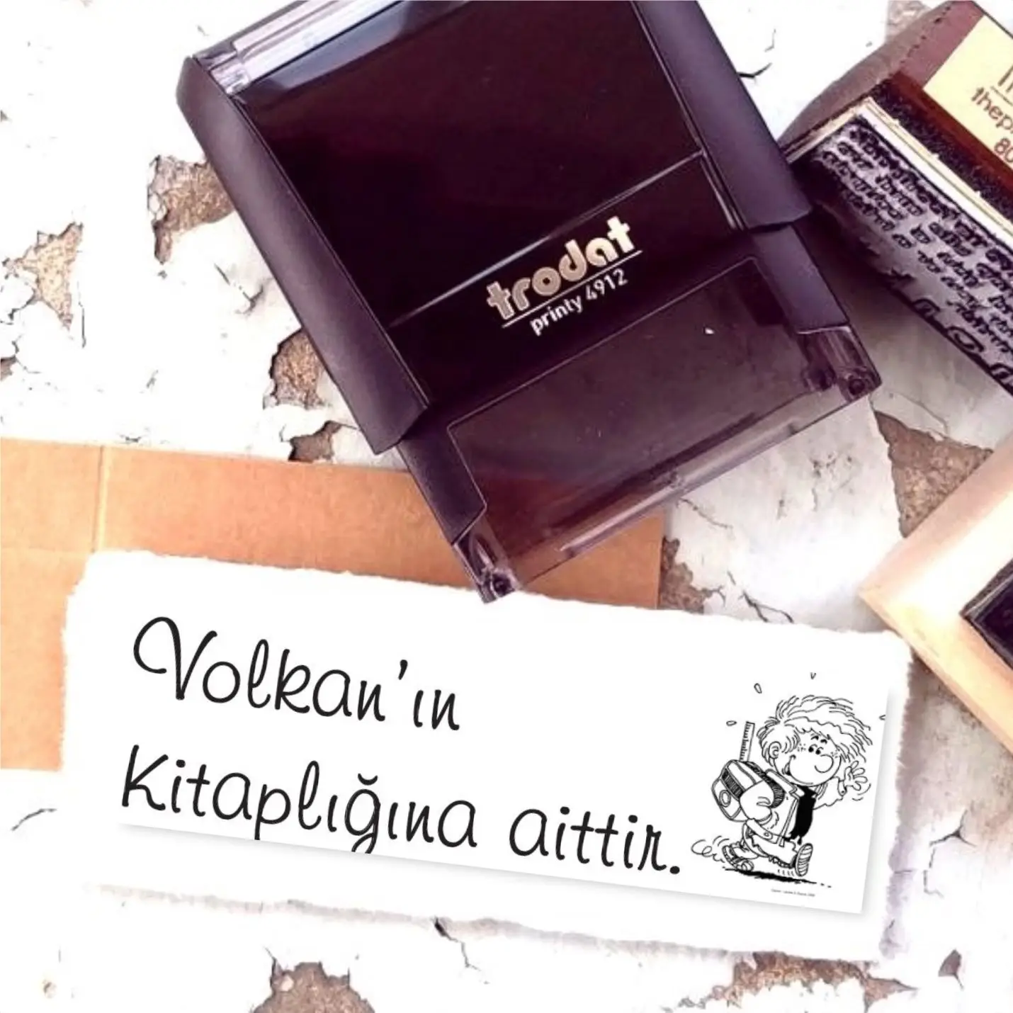 

Персонализированные Свадебные книга Stamp-Ki-2