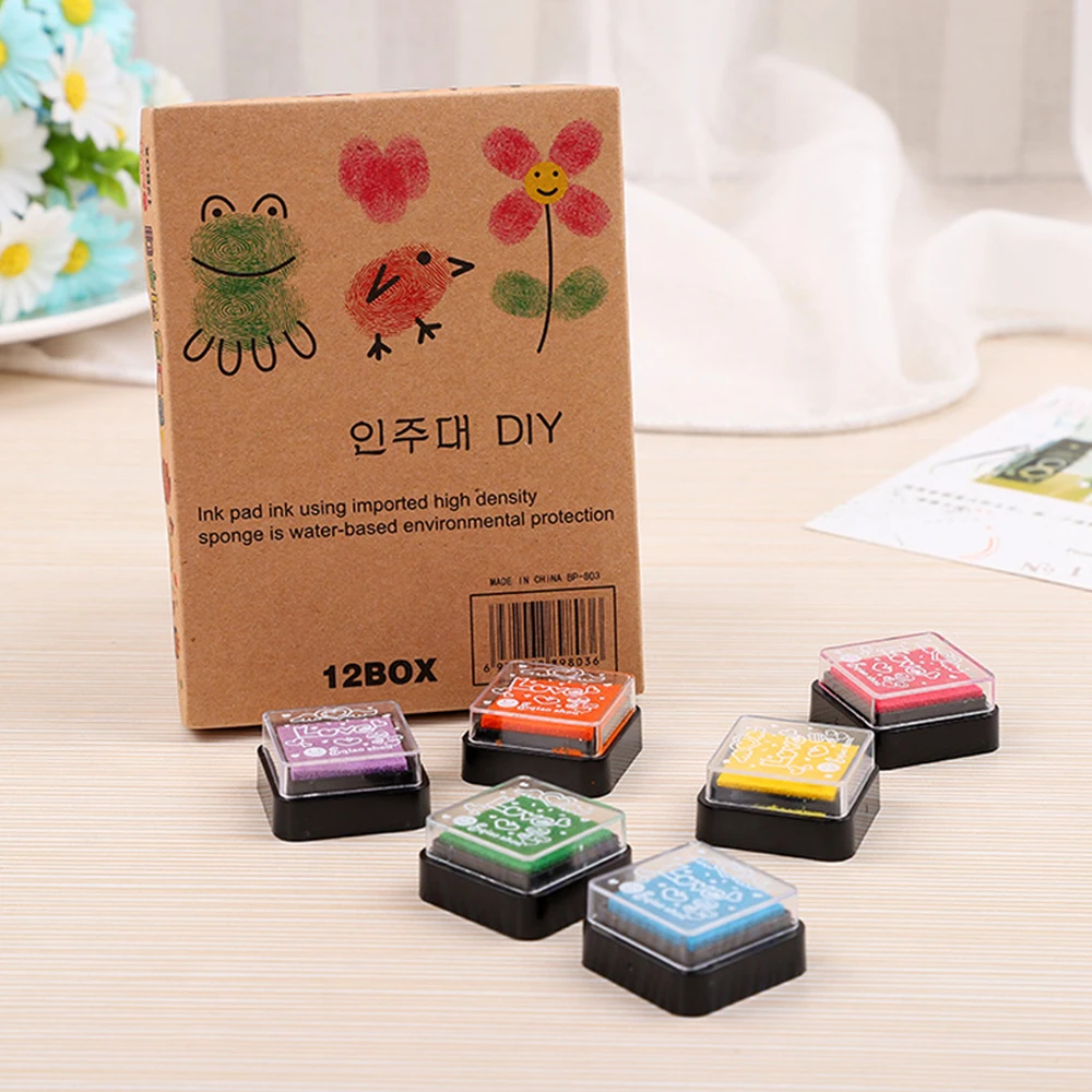 2020 г. Детские крафтовые чернила на масляной основе с градиентным переходом