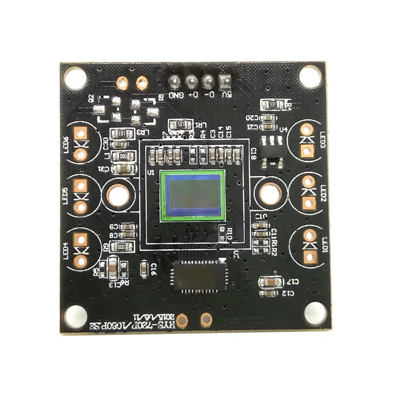 Камера видеонаблюдения PU'Aimetis HD 200W pixel 1/2 7 OV2710 печатная плата планшетный