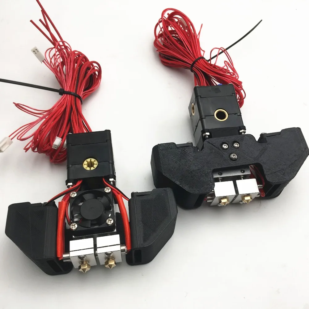 1 комплект в сборе Ultimaker 2 + для 3D принтера Chimera hotend PT100 версия двойной экструдер