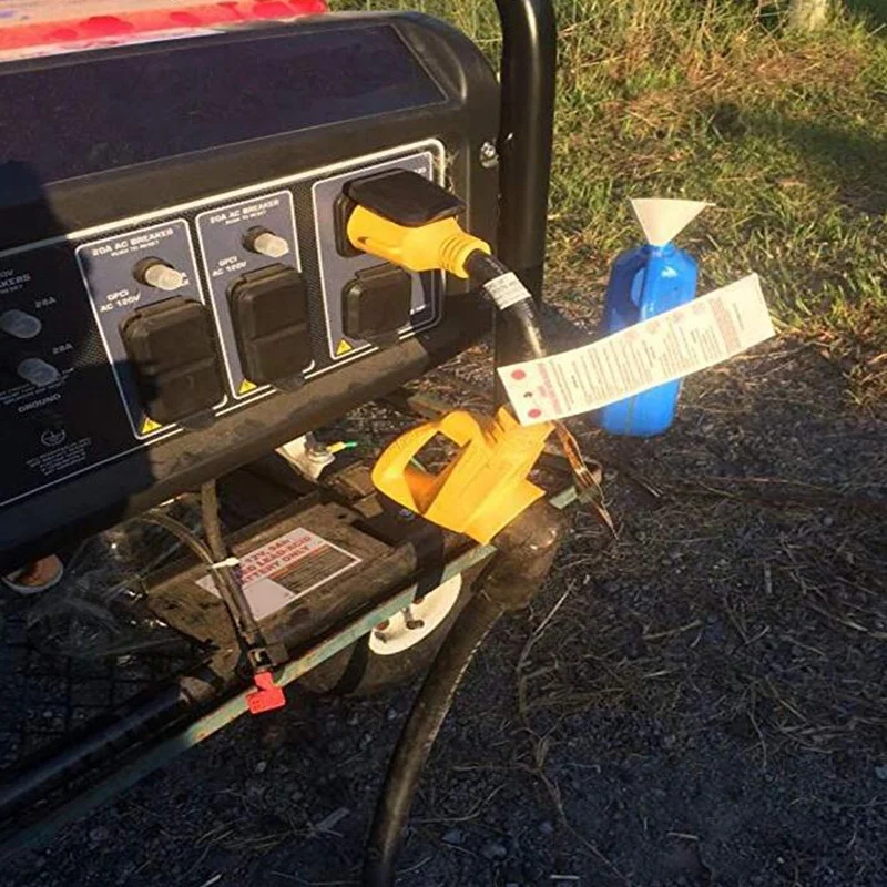 Новый 4 зубец Блокировка Электрический 30Amp к 50Amp штекер женскому Rv Camper адаптер