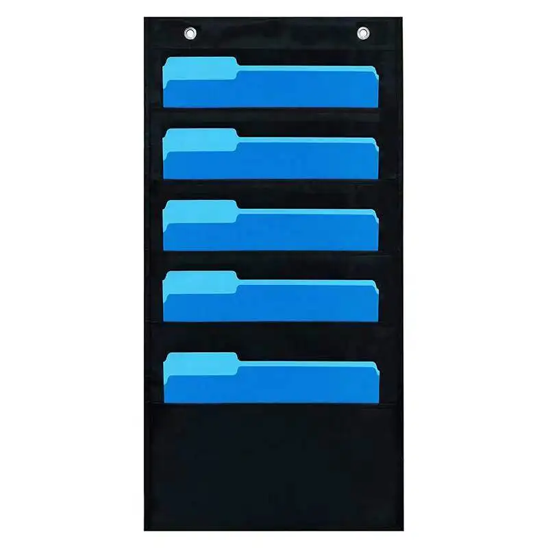 Складной Карманный Настенный Держатель для карт с вешалками хранения документов