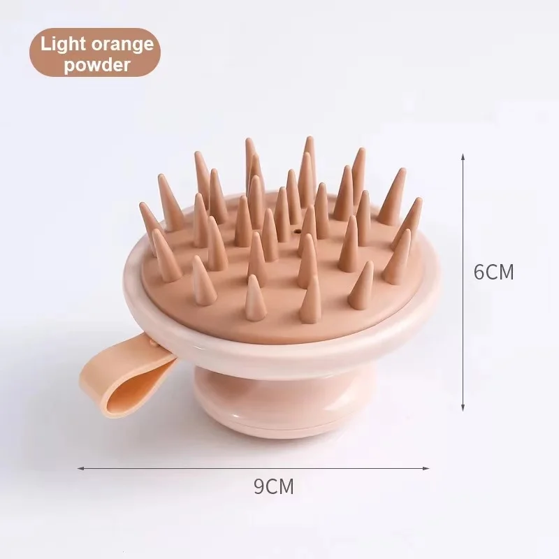 

Silicone Head Body Scalp Massage Brush Silicone Shampoo Brush Hair Washing Comb Shower Brush Bath SPA Massage Brush