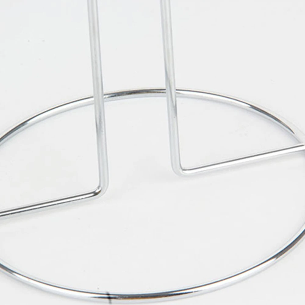 Железный вертикальный держатель для рулонов полка бумажных салфеток настольный