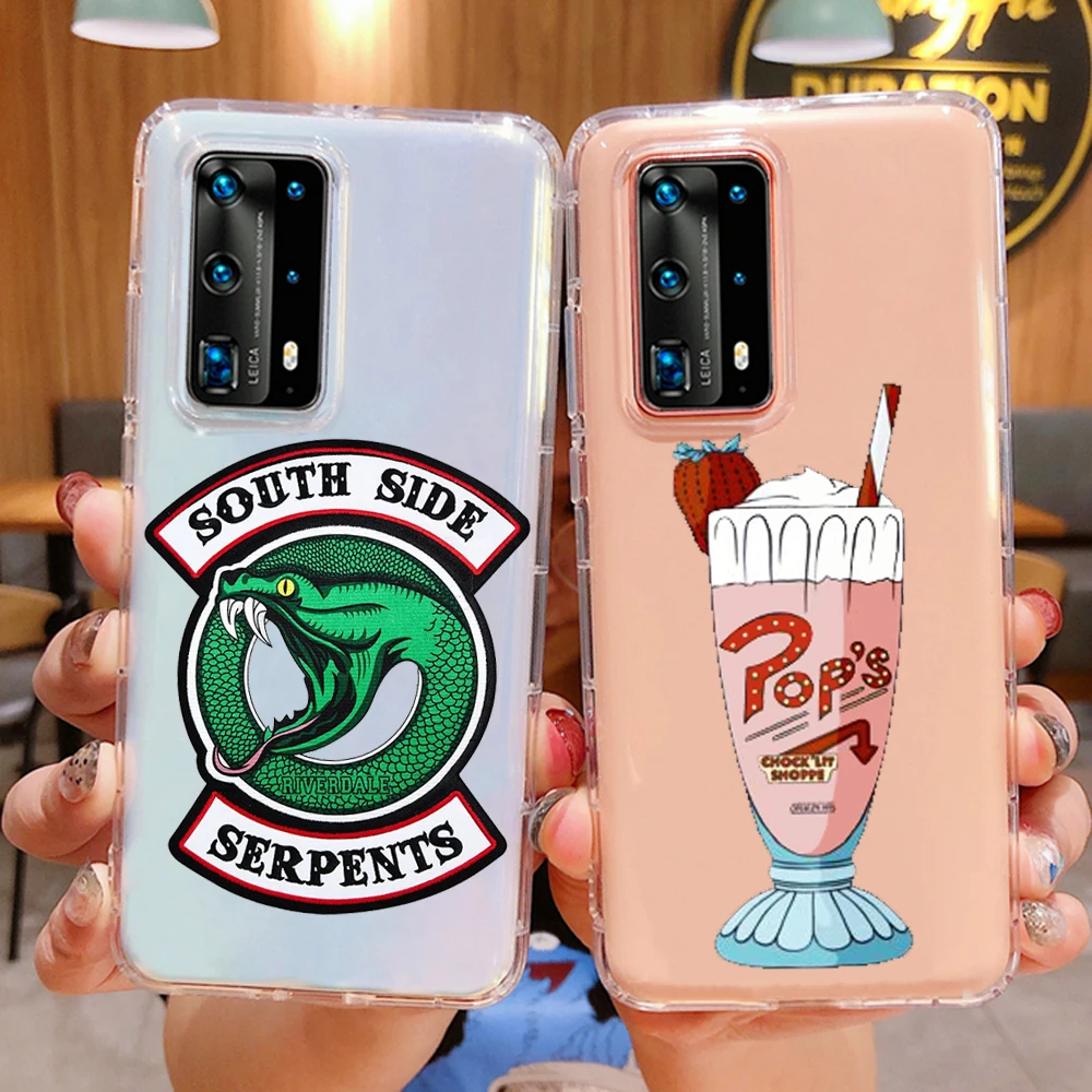 Чехол PUNQZY для телефона с ривердэйлом ТВ шоу поп Huawei P20 P40 Lite Mate 20 lite P30 PRO MATE 40 мягкий