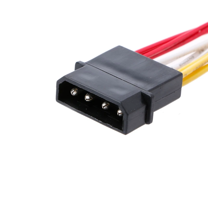 4-контактный IDE Molex для 6-портового вентилятора охлаждения 2-контактный сплиттер