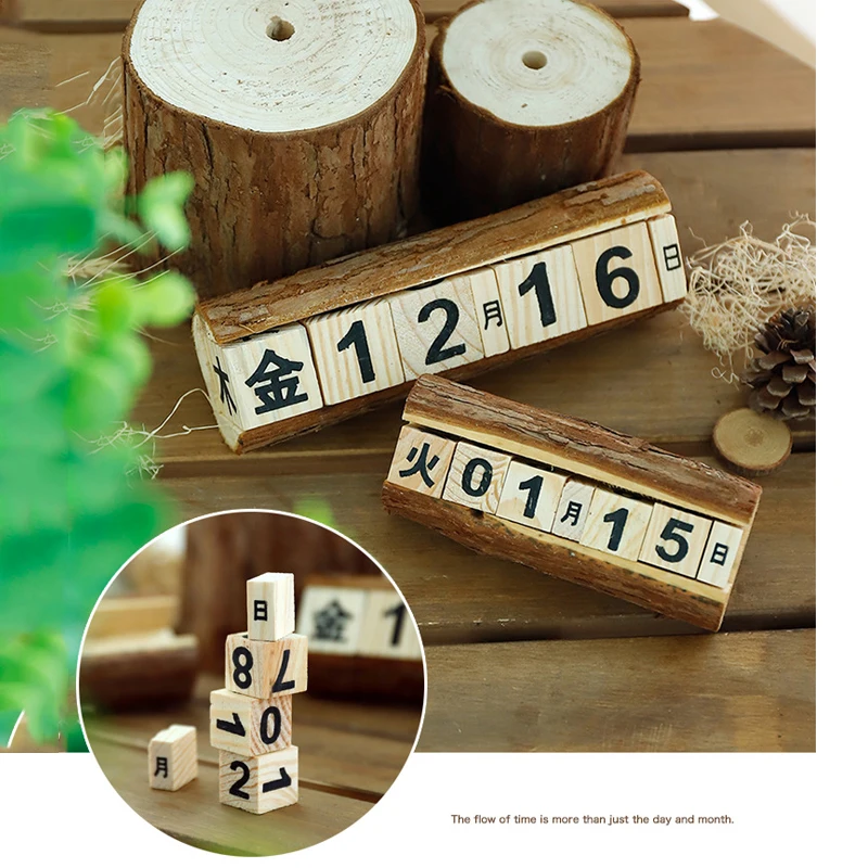 2019 горячая Распродажа японский Настольный календарь Zakka Ручные украшения сделай